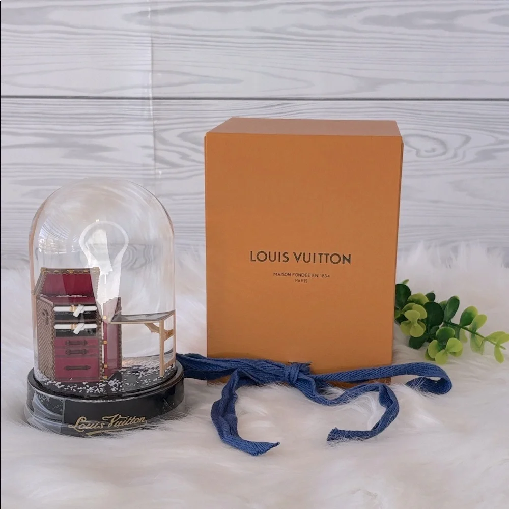 Louis Vuitton‎ Damier VIP Stokowski Steamer Trunk Snow Globe